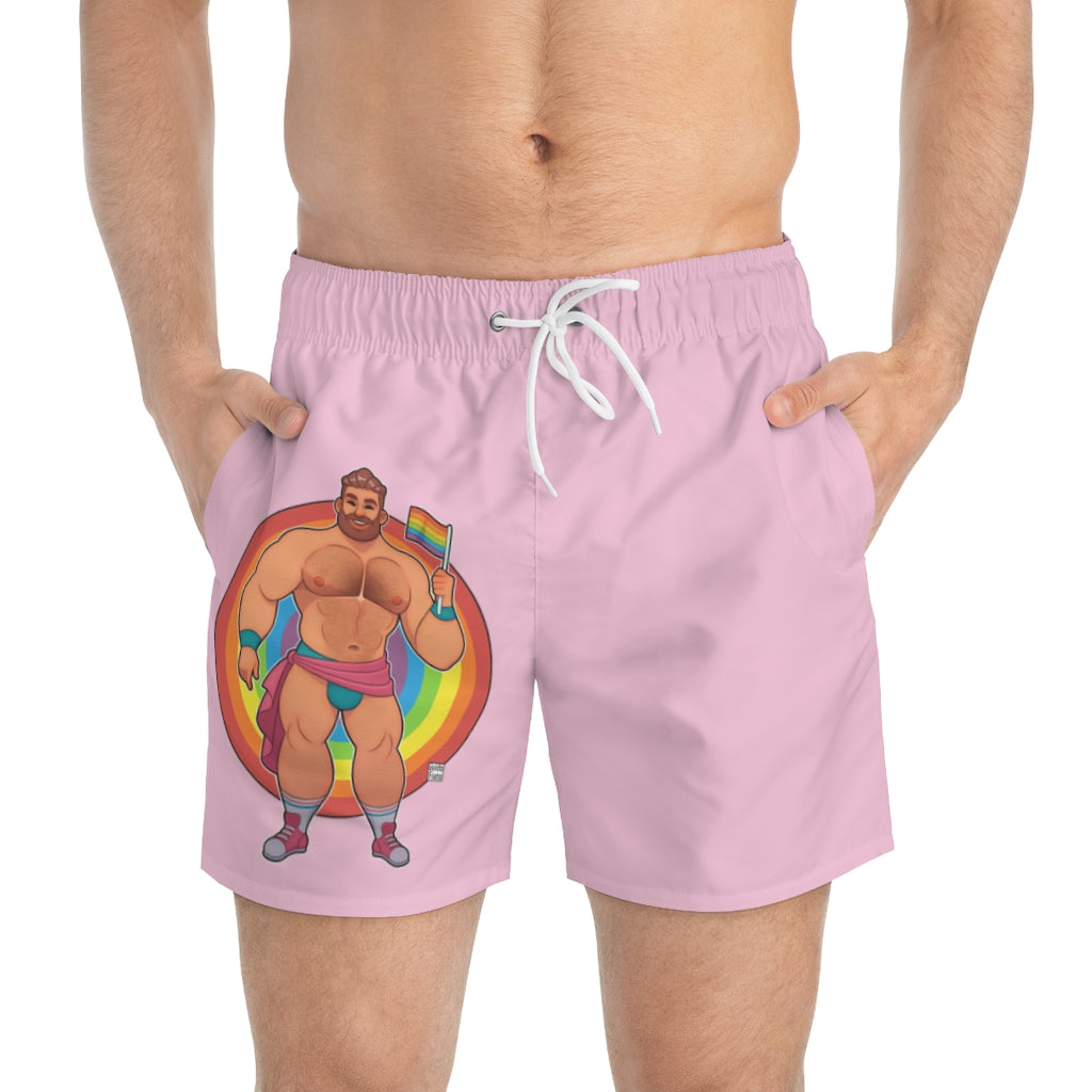 Bawdy Bear Pride / Swim Trunks