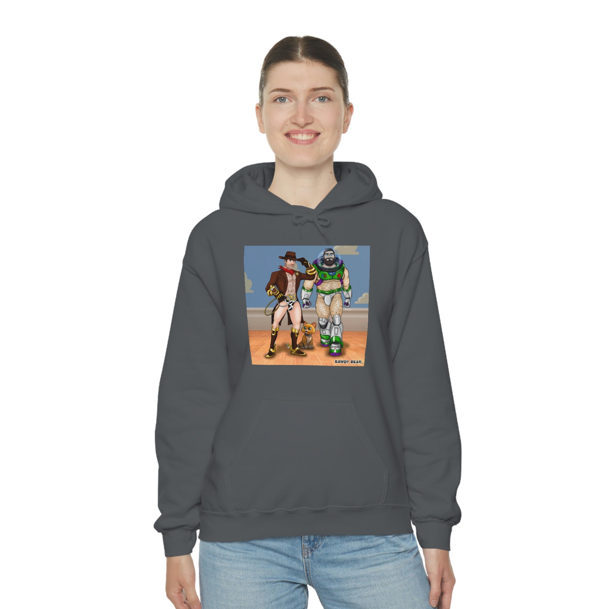 Toy Naughty #1 / Unisex Heavy Blend™ Hooded Sweatshirt