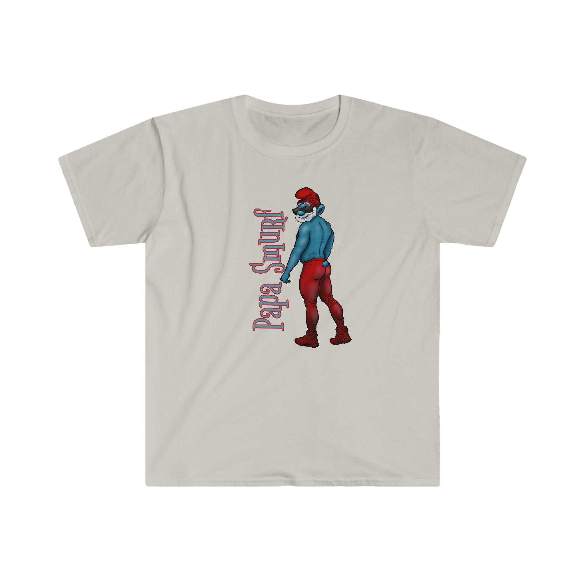 Papa Smurf / Unisex Softstyle T-Shirt