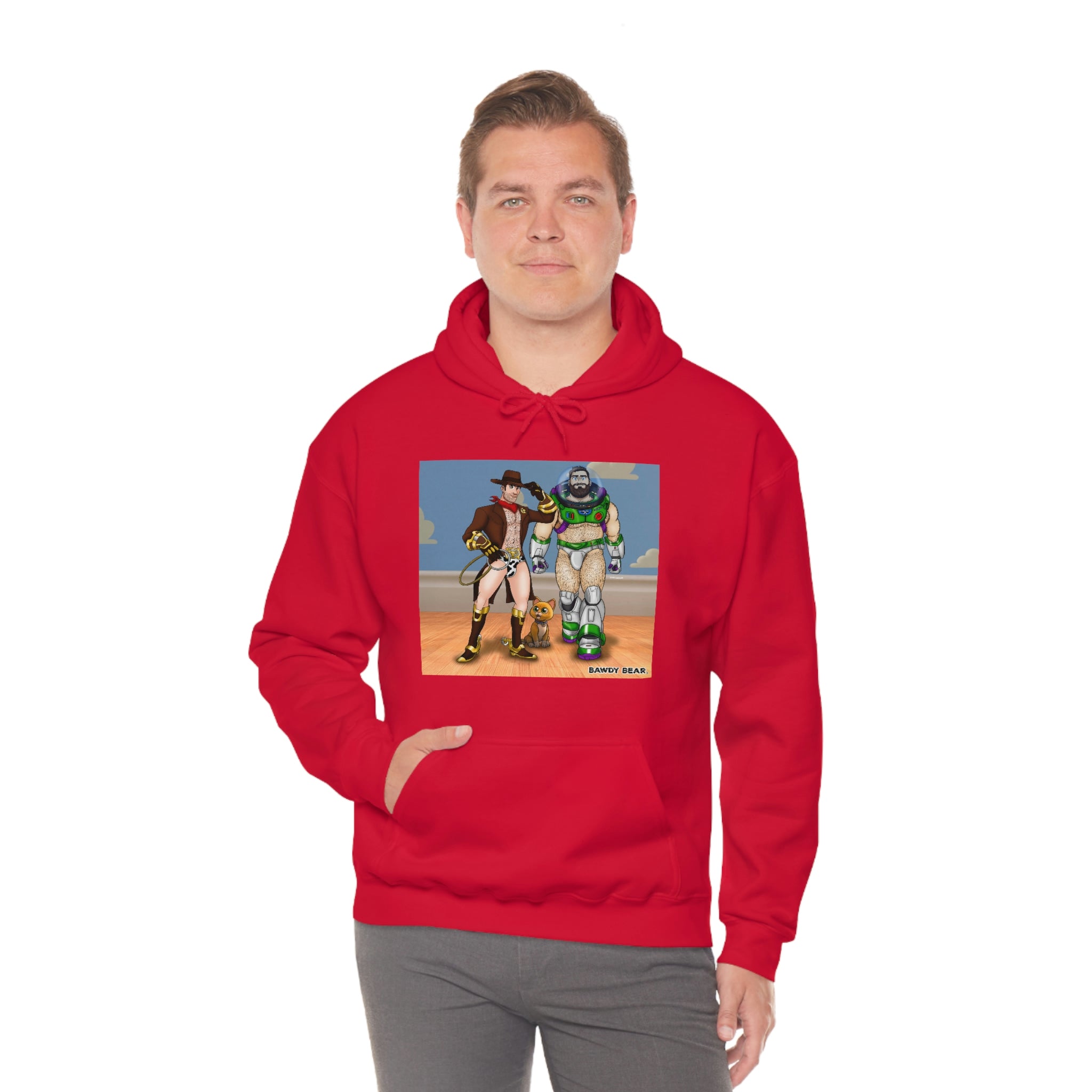 Toy Naughty #1 / Unisex Heavy Blend™ Hooded Sweatshirt