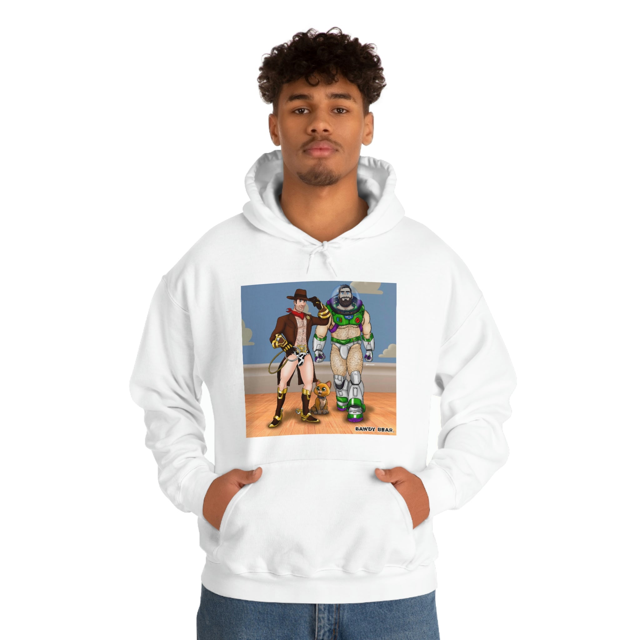 Toy Naughty #1 / Unisex Heavy Blend™ Hooded Sweatshirt
