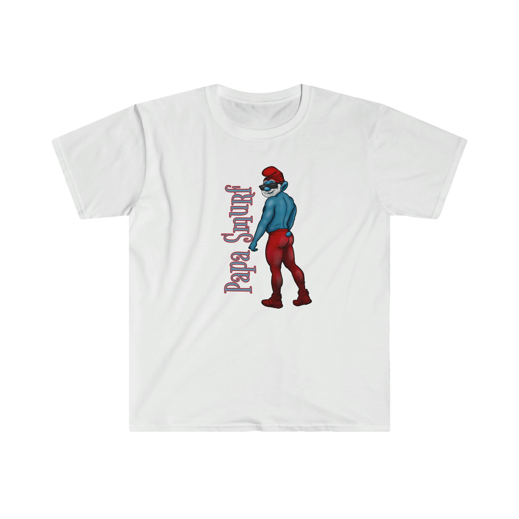 Papa Smurf / Unisex Softstyle T-Shirt