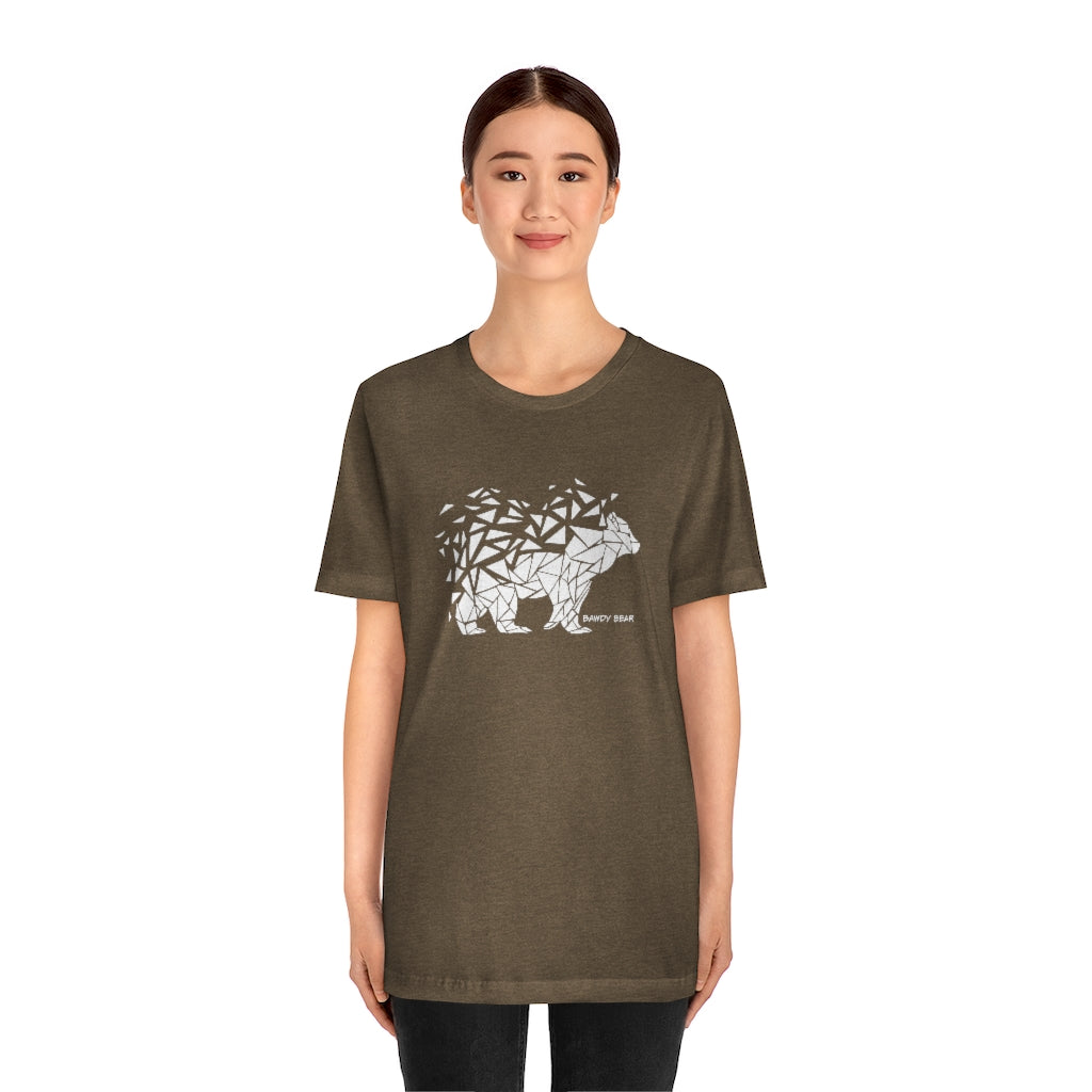 Shattered Bear / Unisex Jersey Short Sleeve Tee