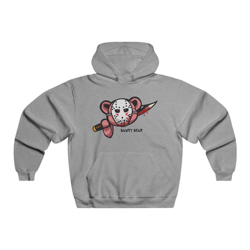 Spooky Bear Series "Jason Bear" / Men's NUBLEND® Hooded Sweatshirt