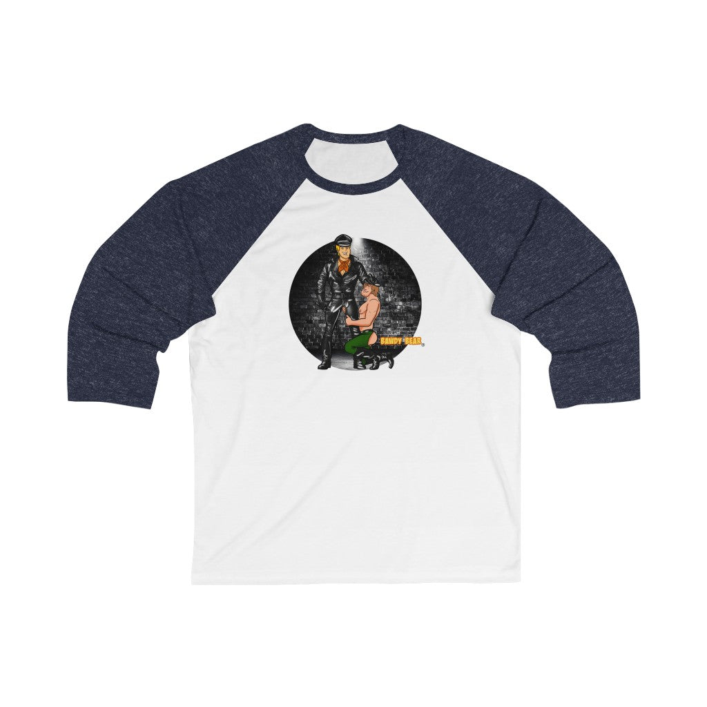 Shaggy & Fred Leather / Unisex 3/4 Sleeve Baseball Tee