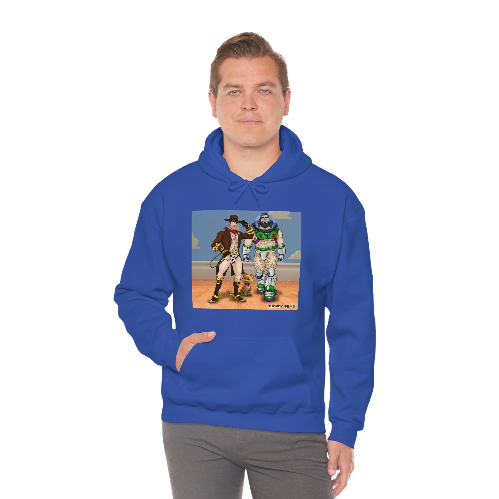Toy Naughty #1 / Unisex Heavy Blend™ Hooded Sweatshirt
