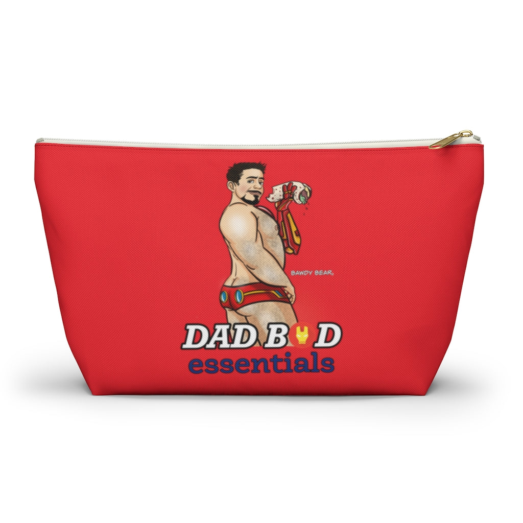 Dad Series "Ironman" / Accessory Pouch w T-bottom