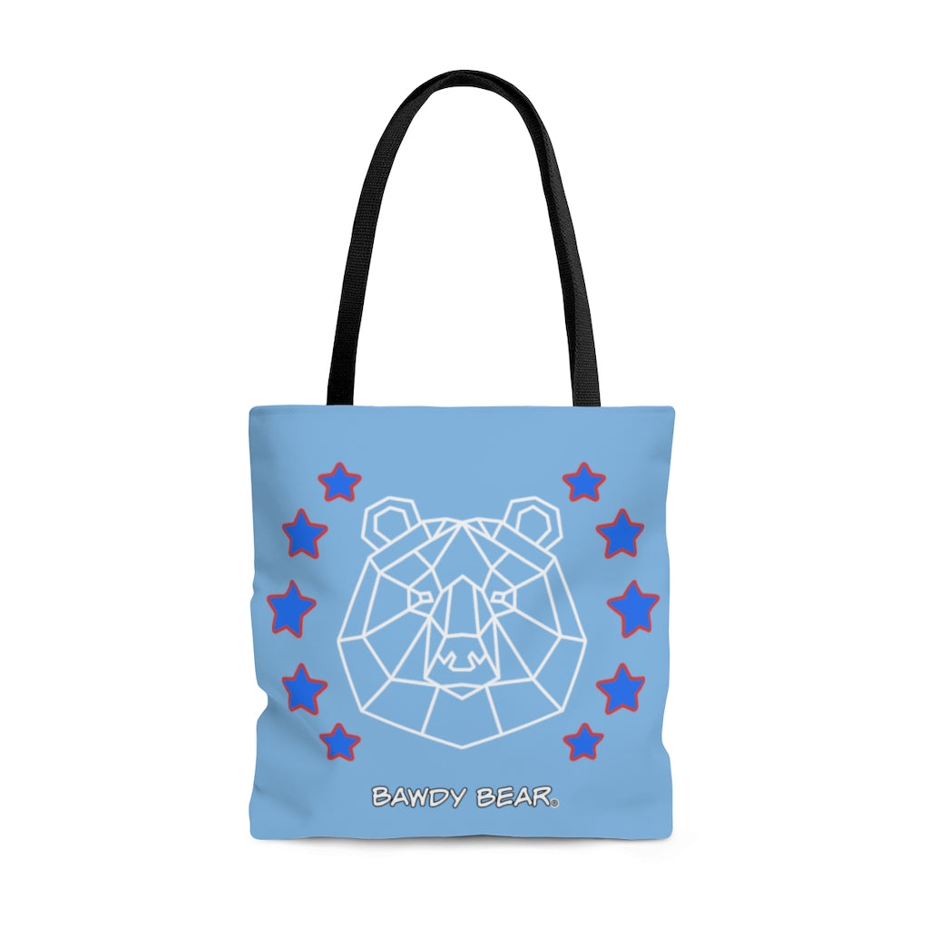 Bear Star / AOP Tote Bag