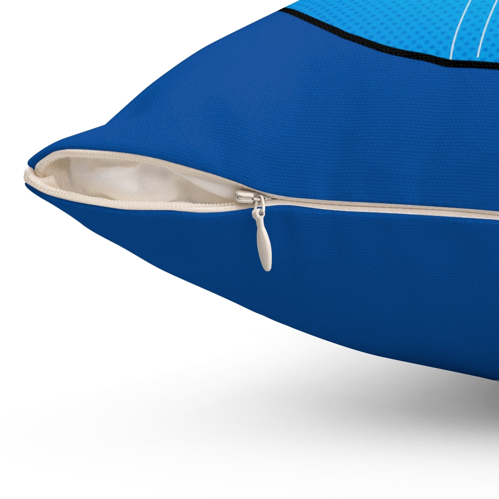 The Bawdy bear "Dirty Martini" / Spun Polyester Square Pillow