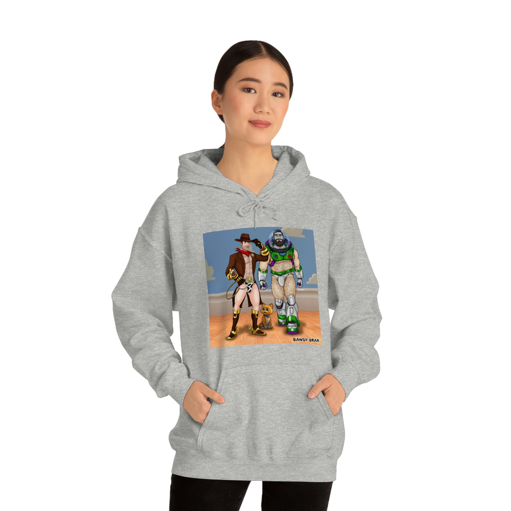 Toy Naughty #1 / Unisex Heavy Blend™ Hooded Sweatshirt