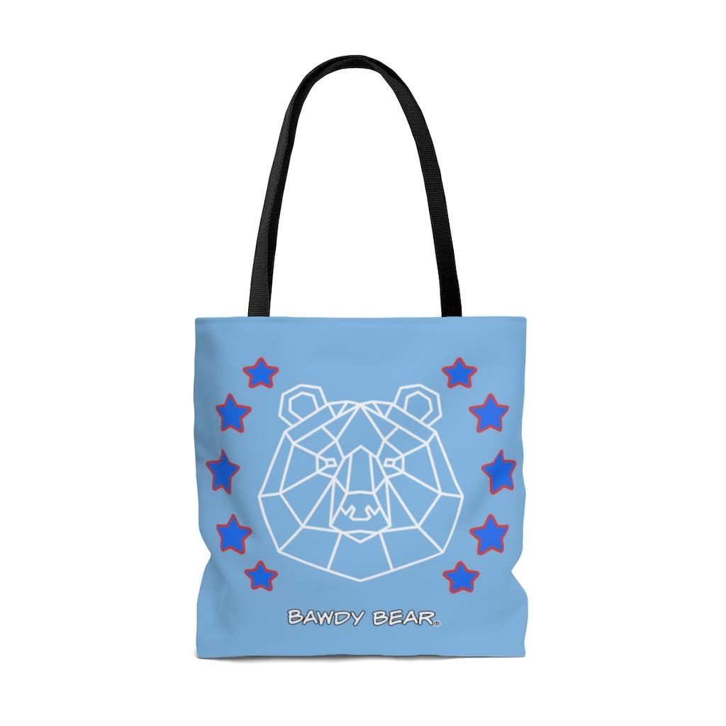 Bear Star / AOP Tote Bag