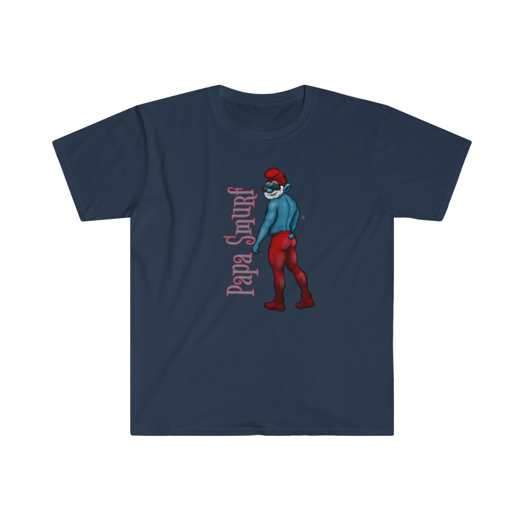 Papa Smurf / Unisex Softstyle T-Shirt