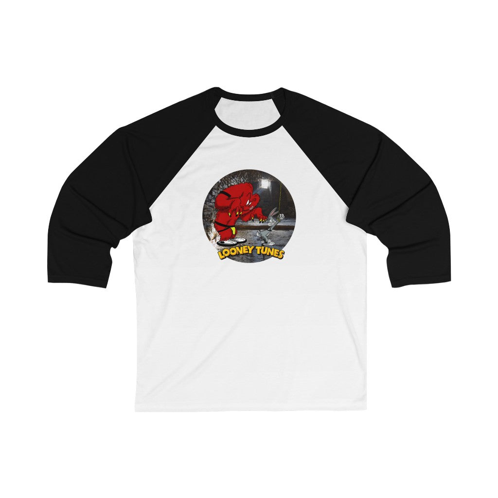 Monster & Bugs / Unisex 3/4 Sleeve Baseball Tee