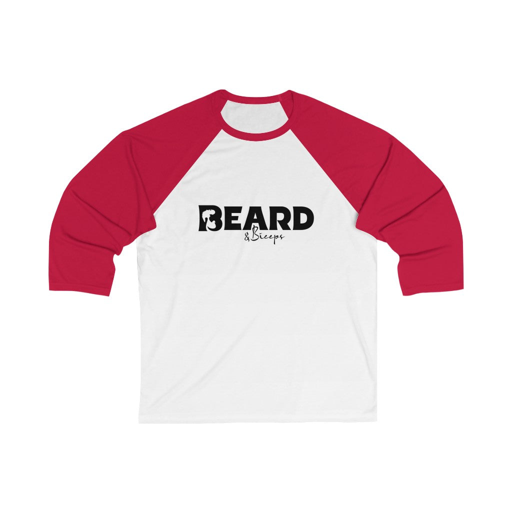 Beard & Biceps / Unisex 3\4 Sleeve Baseball Tee