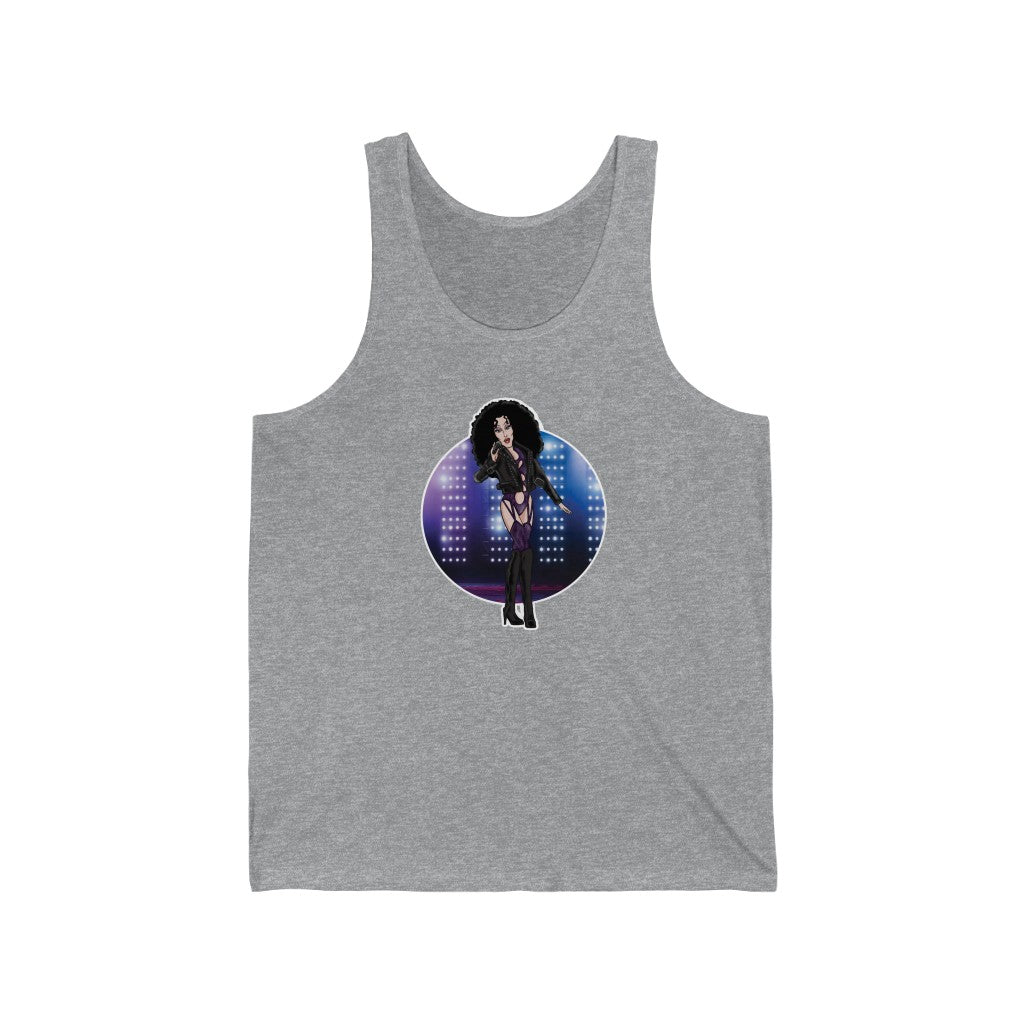 Cher "Turn Back Time" / Unisex Jersey Tank