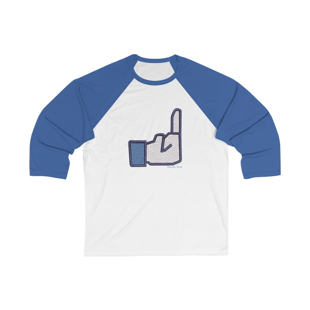Face F#@K / Unisex 3/4 Sleeve Baseball Tee