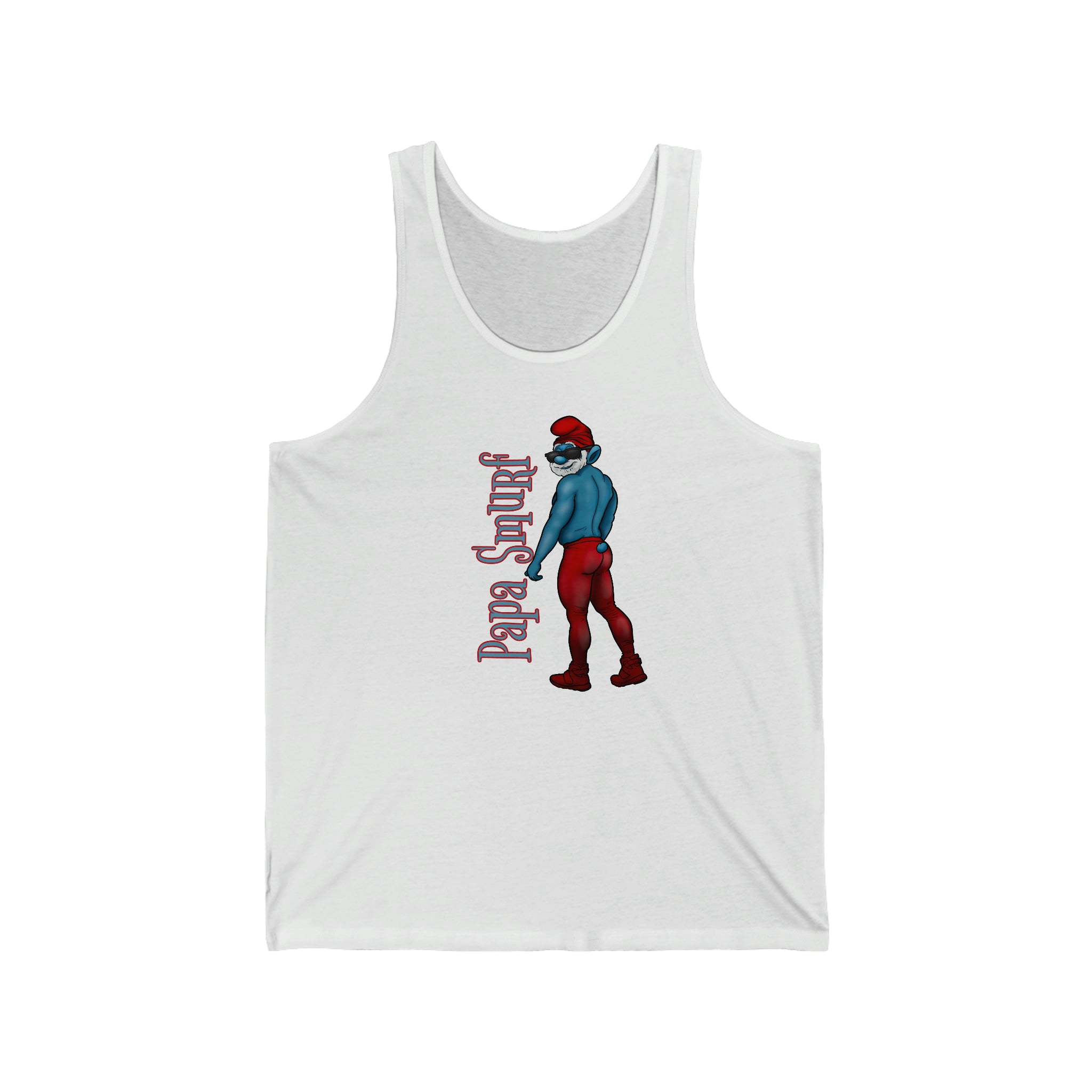 Papa Smurf / Unisex Jersey Tank