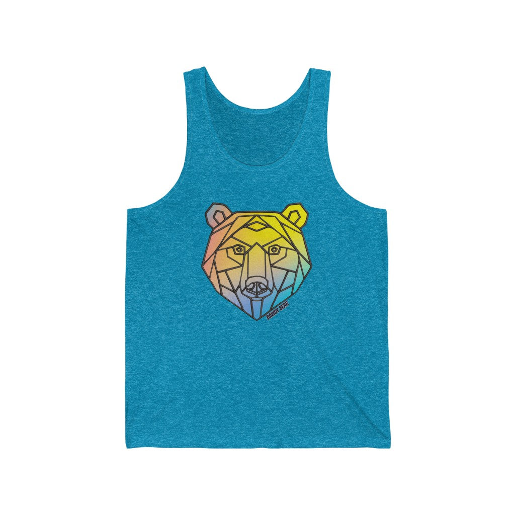 Rainbow Bear / Unisex Jersey Tank