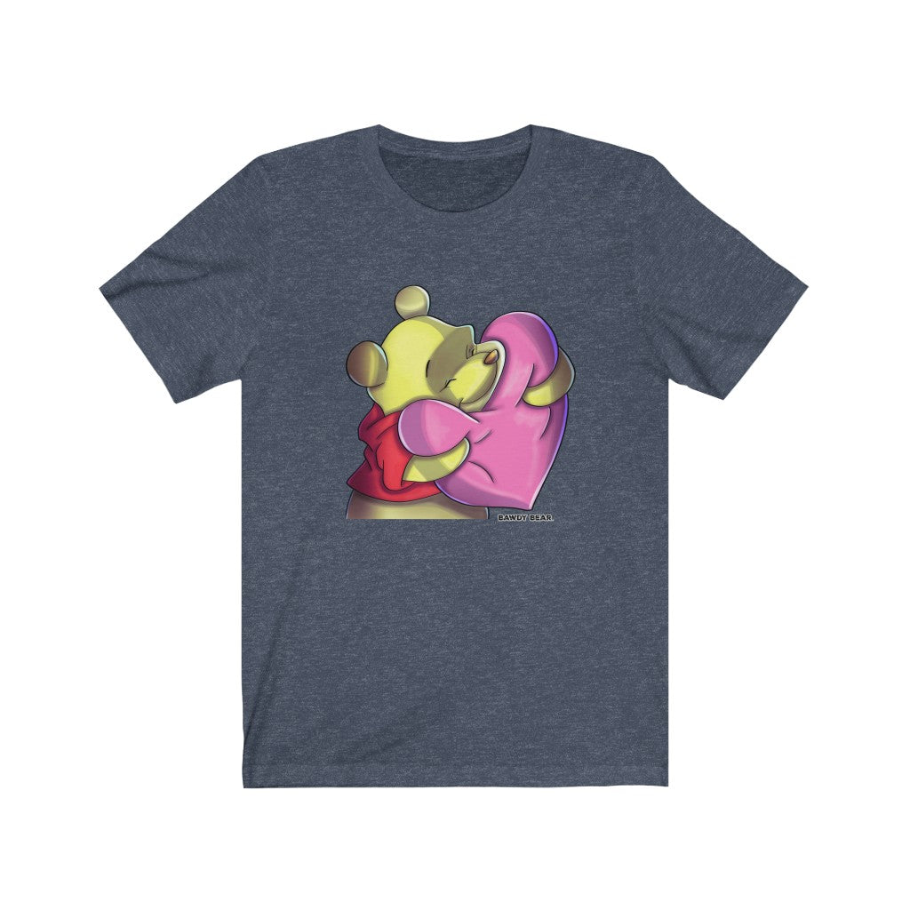 Pooh Heart Hug / Unisex Jersey Short Sleeve Tee