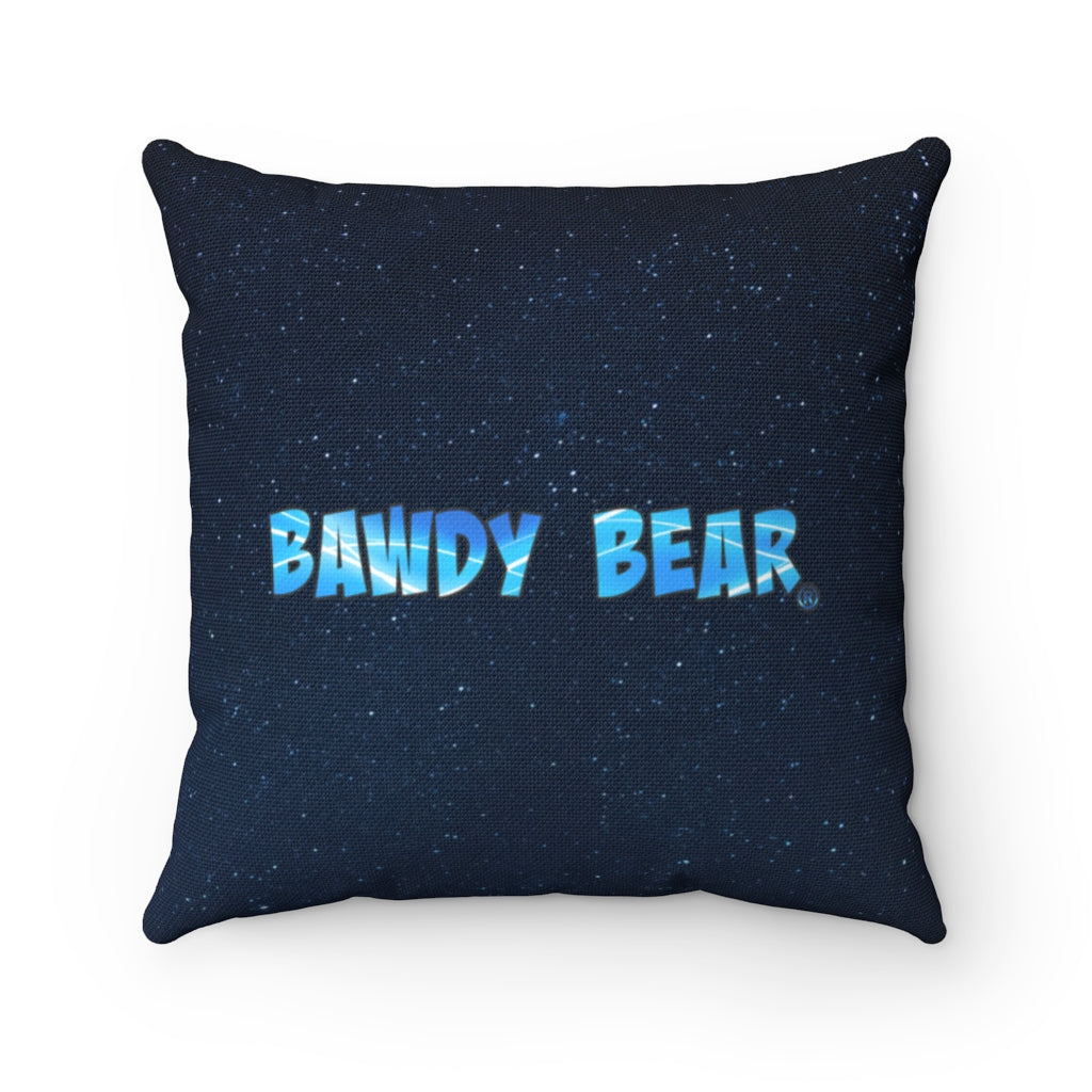Bat Bear / Spun Polyester Square Pillow