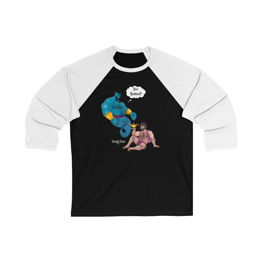 Rub One Out / Unisex 3/4 Sleeve Baseball Tee