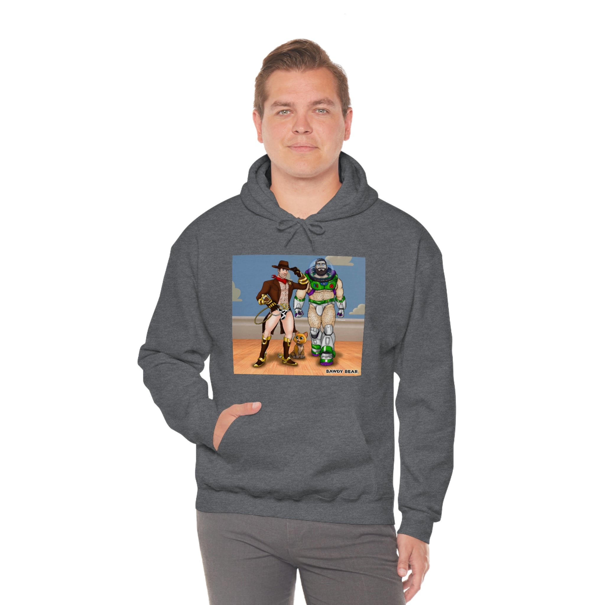 Toy Naughty #1 / Unisex Heavy Blend™ Hooded Sweatshirt