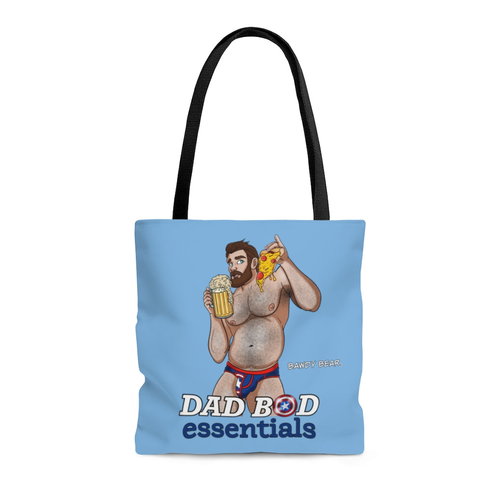 Dad Series "Captain America" / AOP Tote Bag