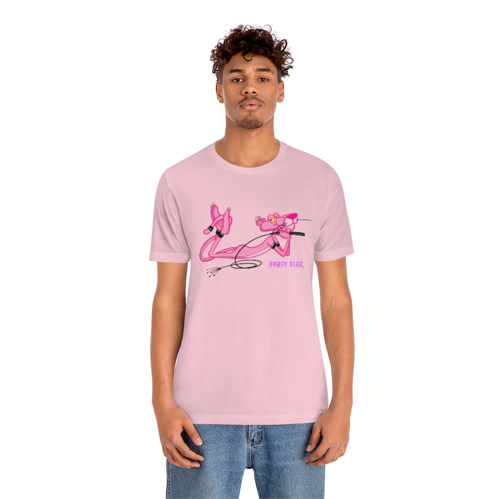 Pink Panther Harness / Unisex Jersey Short Sleeve Tee
