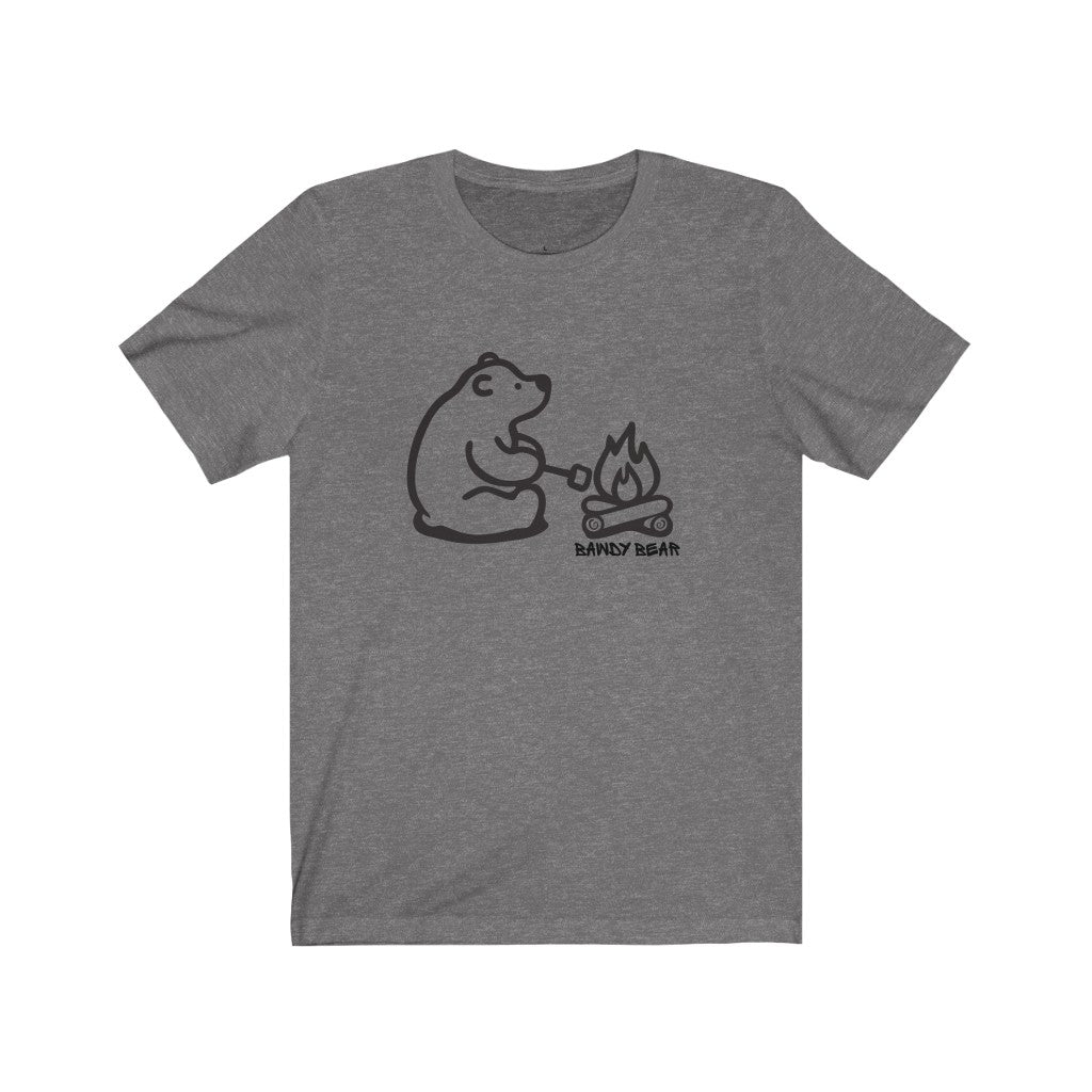Camping Bear / Unisex Jersey Short Sleeve Tee