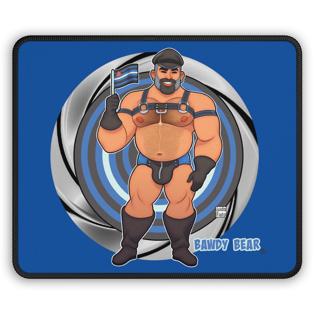 Bawdy Bear in Leather / Gaming Mouse Pad