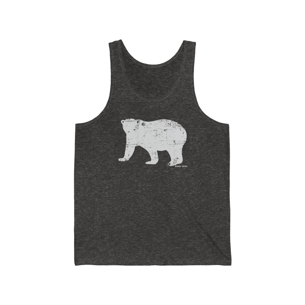 Grunge Bear / Unisex Jersey Tank