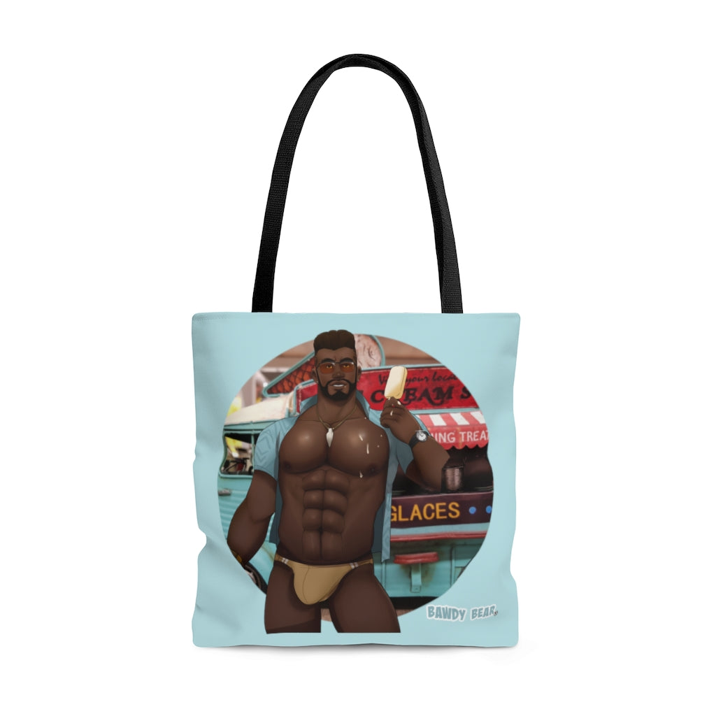 Bear Series "Ice Cream" / AOP Tote Bag