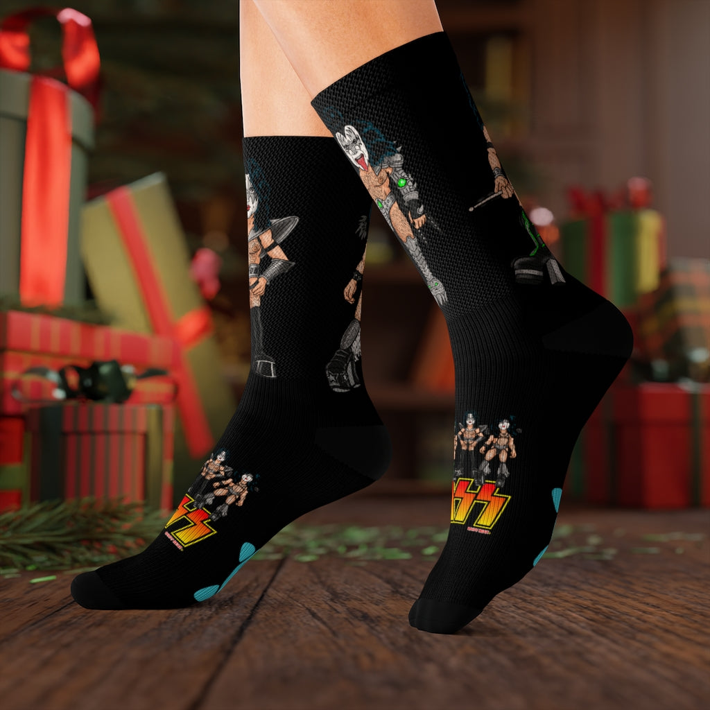 Bear Kiss / Sublimation Socks