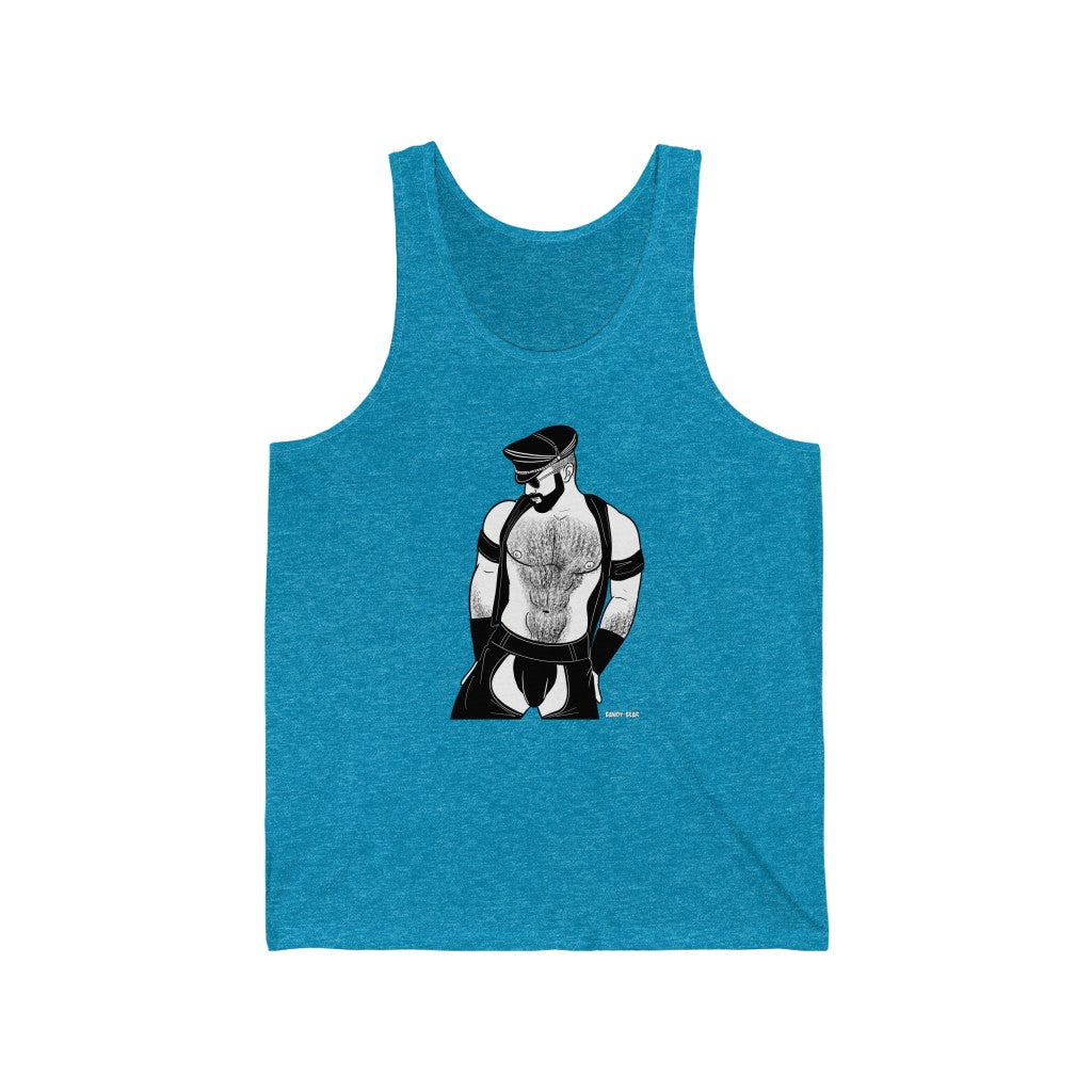 Lthr Man 1 Full Body / Unisex Jersey Tank