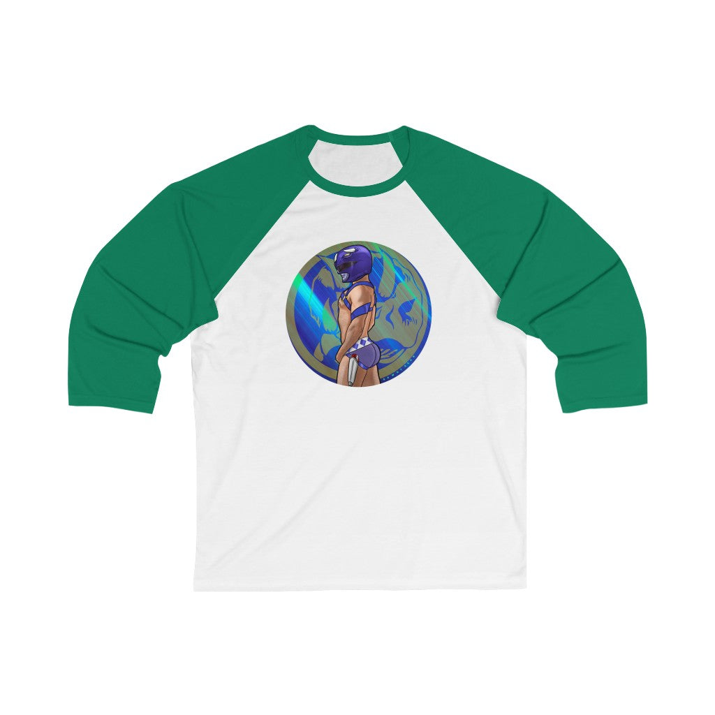 Ranger Blue / Unisex 3\4 Sleeve Baseball Tee