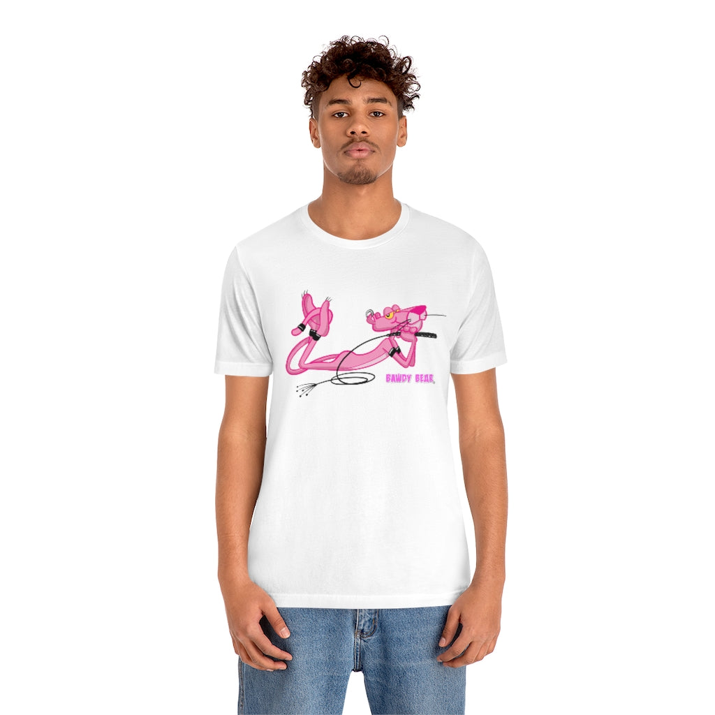 Pink Panther Harness / Unisex Jersey Short Sleeve Tee