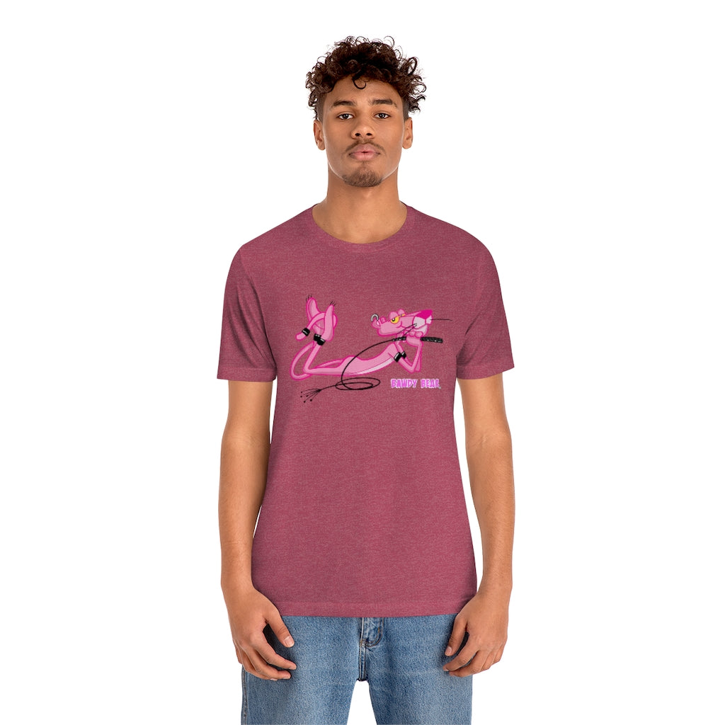 Pink Panther Harness / Unisex Jersey Short Sleeve Tee