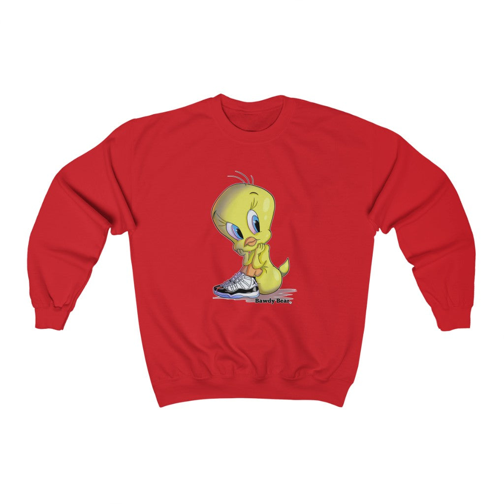 Tweety Bird in Sneakers / Unisex Heavy Blend™ Crewneck Sweatshirt