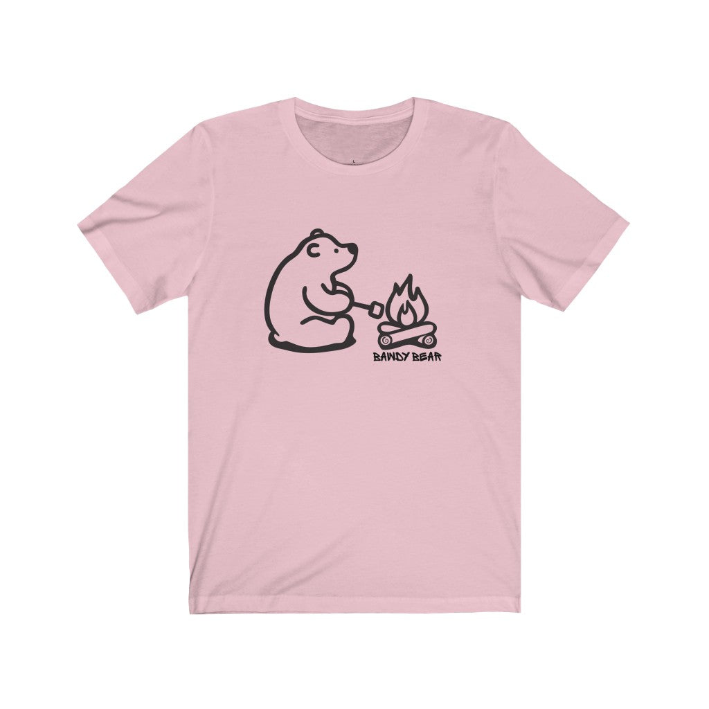 Camping Bear / Unisex Jersey Short Sleeve Tee