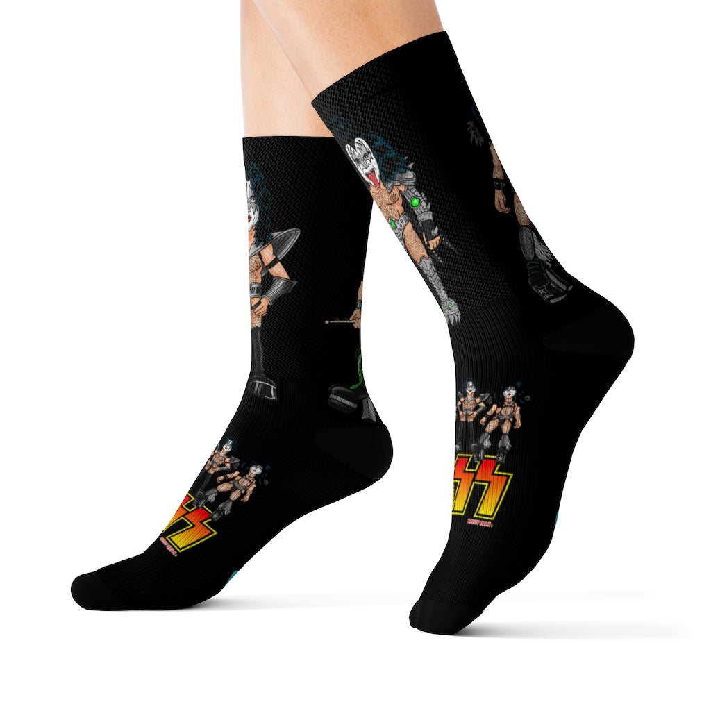 Bear Kiss / Sublimation Socks
