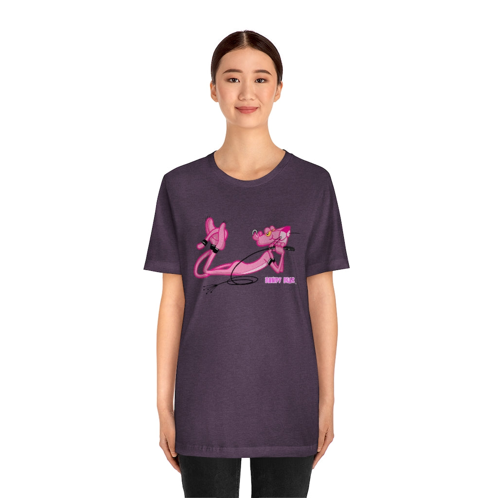 Pink Panther Harness / Unisex Jersey Short Sleeve Tee