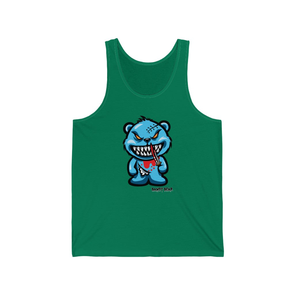 Spooky Bear Series "Chuckie Bear" / Unisex Jersey Tank