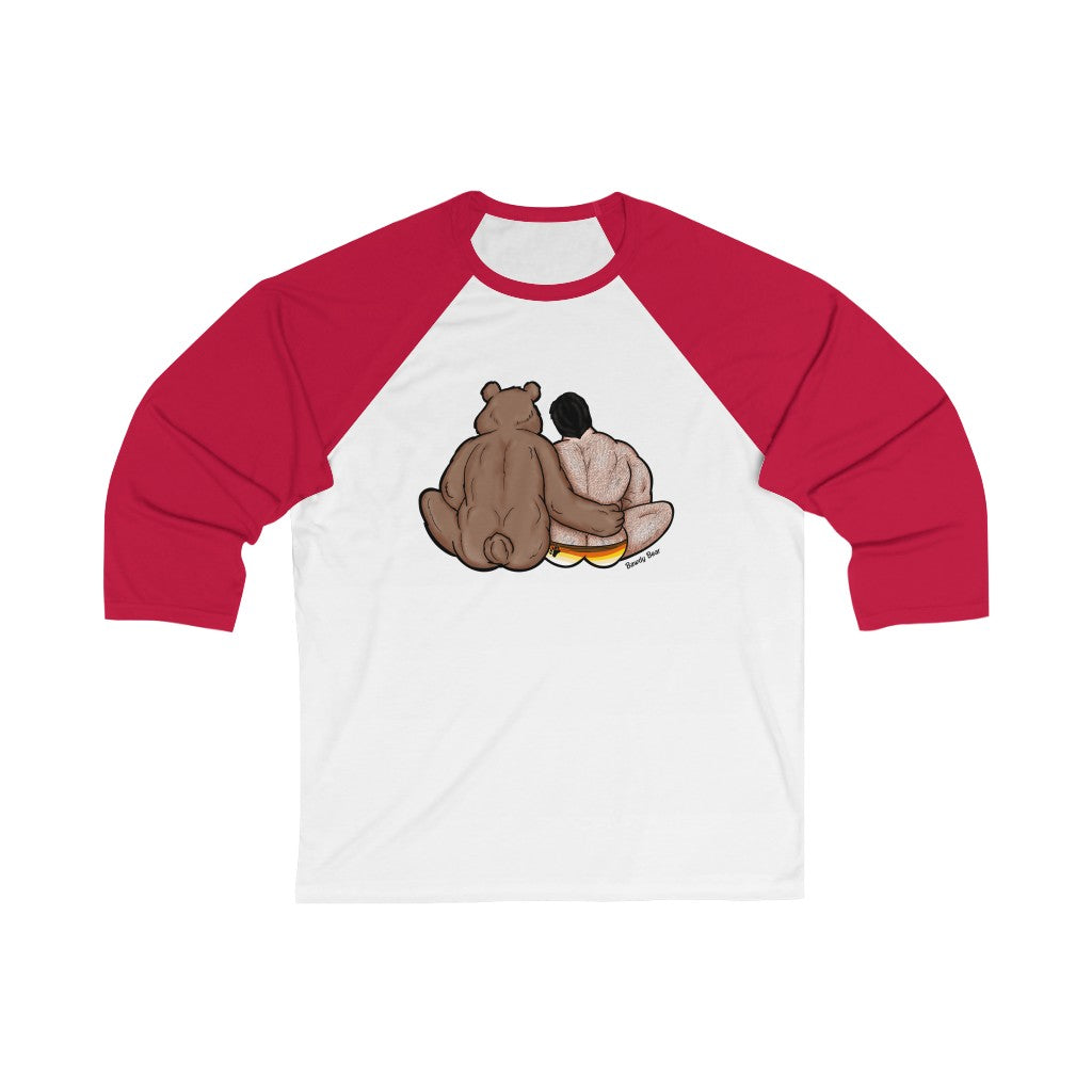 Bear Hug / Unisex 3\4 Sleeve Baseball Tee