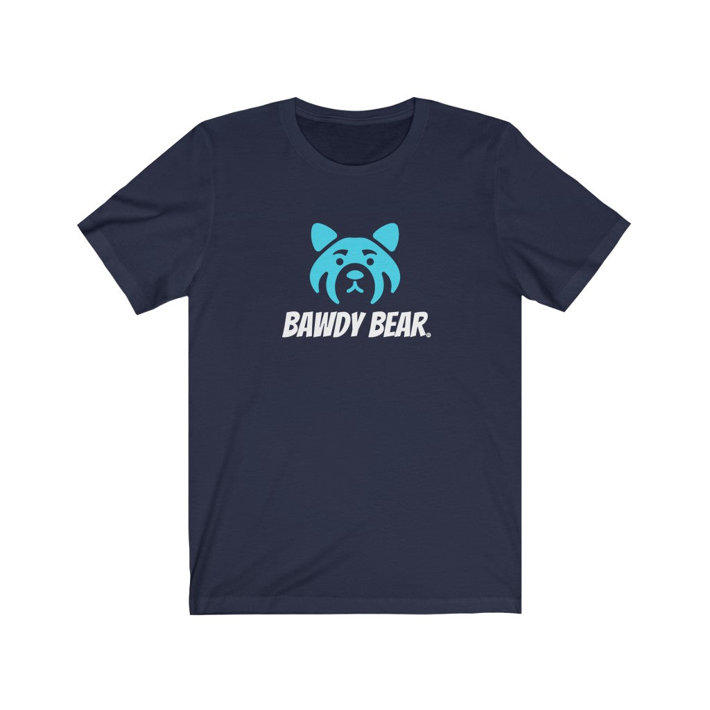 Bawdy Bear / Bear Logo / Unisex Jersey Short Sleeve Tee