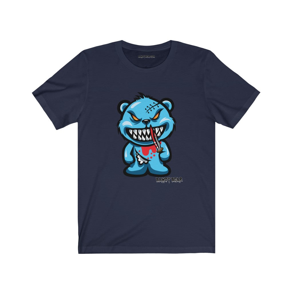 Spooky Bear Series "Chuckie Bear" / Unisex Jersey Short Sleeve Tee