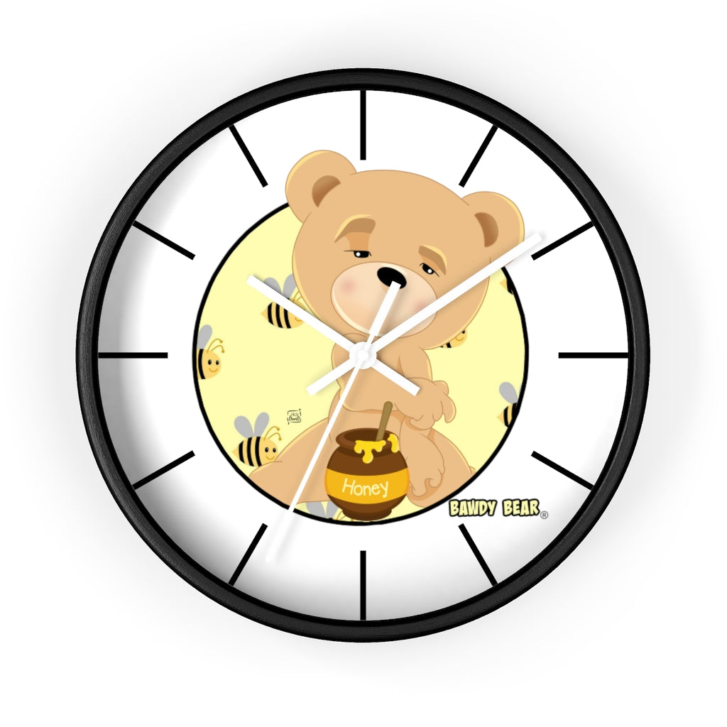 The Bawdy Bear "Buzzed" / Wall clock