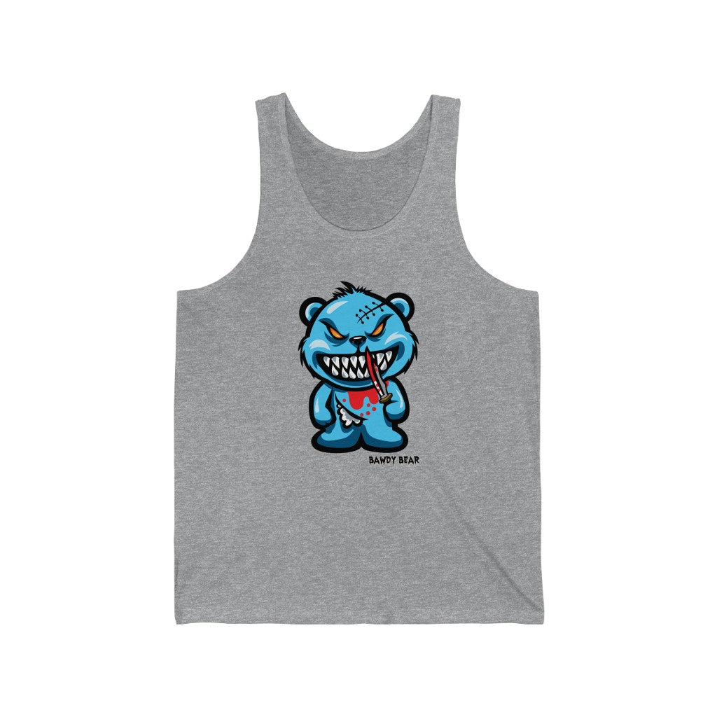 Spooky Bear Series "Chuckie Bear" / Unisex Jersey Tank
