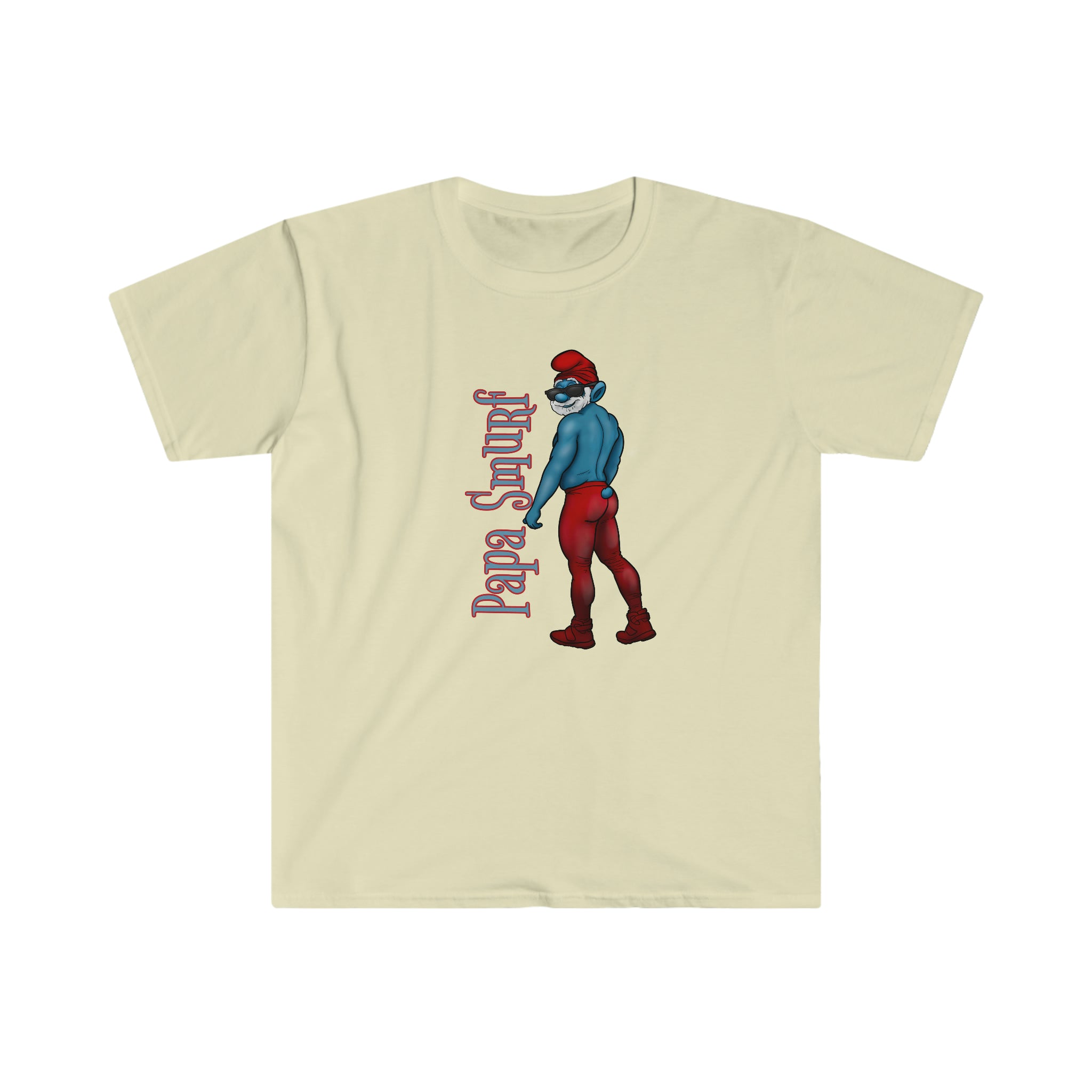 Papa Smurf / Unisex Softstyle T-Shirt