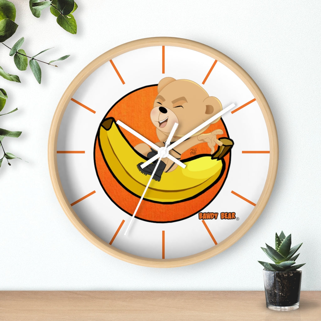 The Bawdy Bear "Ride'em" / Wall clock