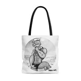 Popeye's Flirting / AOP Tote Bag